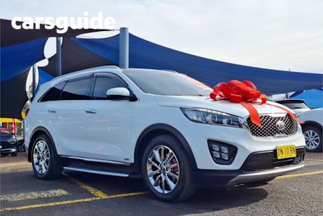White 2016 Kia Sorento Wagon GT-Line (4X4)