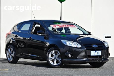 Black 2013 Ford Focus Hatchback Trend