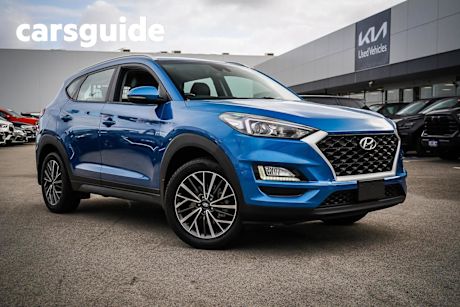Blue 2020 Hyundai Tucson Wagon Active X (2WD)