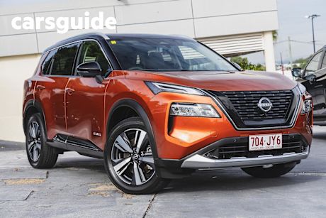 Orange 2023 Nissan X-Trail Wagon TI (4WD) E-Power (hybrid)
