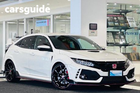 White 2020 Honda Civic Hatchback Type R
