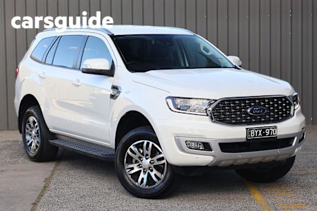 White 2022 Ford Everest Wagon Trend (4WD)