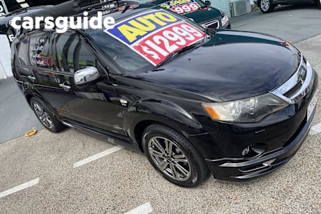 Black 2009 Mitsubishi Outlander Wagon VR