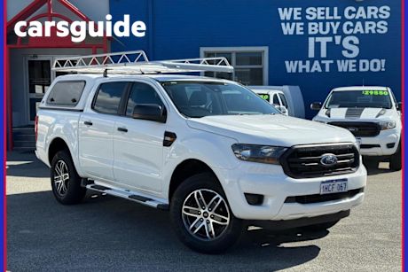 White 2020 Ford Ranger Double Cab Pick Up XL 2.2 HI-Rider (4X2)