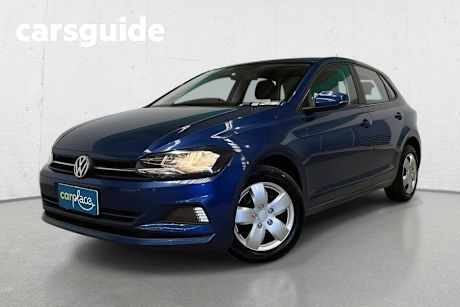 Blue 2018 Volkswagen Polo Hatchback 70TSI Trendline
