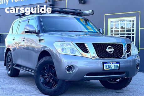 Silver 2014 Nissan Patrol Wagon ST-L (4X4)