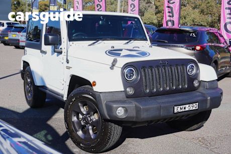 White 2018 Jeep Wrangler Softtop Freedom (4X4)