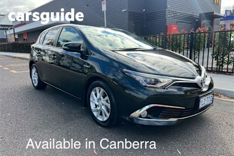 Black 2017 Toyota Corolla Hatchback Hybrid