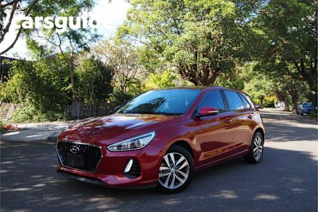 Red 2018 Hyundai I30 Hatchback Active