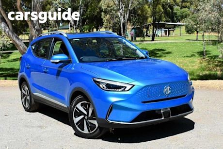 Blue 2023 MG ZS EV Wagon Long Range