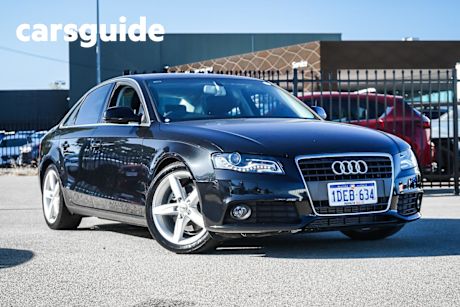 Black 2009 Audi A4 Sedan 2.0 Tfsi Quattro