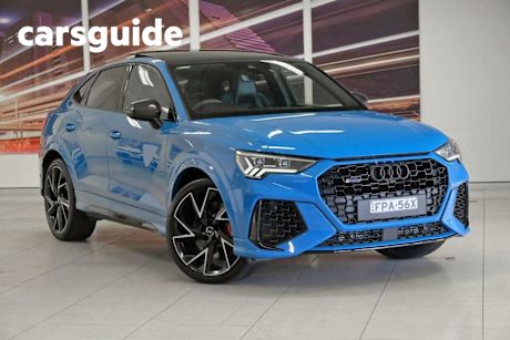 Blue 2020 Audi RS Q3 Sportback 2.5 Tfsi Quattro