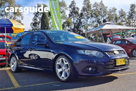 Blue 2012 Ford Falcon Sedan XR6