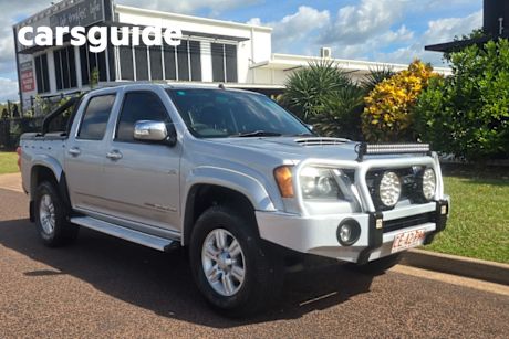 Silver 2009 Holden Colorado Crew Cab Pickup LT-R (4X4)