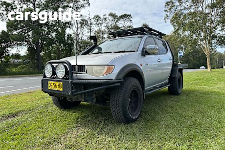 Silver 2007 Mitsubishi Triton Double Cab Utility GLX-R (4X4)