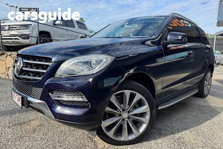 Blue 2012 Mercedes-Benz ML350 Wagon CDI Sports (4X4)
