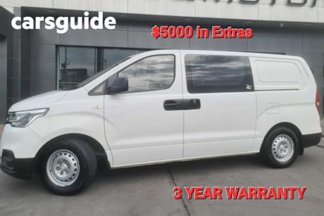 White 2018 Hyundai Iload Van 3S Liftback