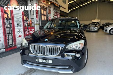 Black 2010 BMW X1 Wagon Xdrive 23D