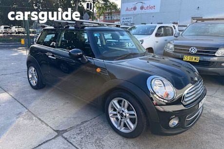 Black 2012 Mini Cooper Hatchback D