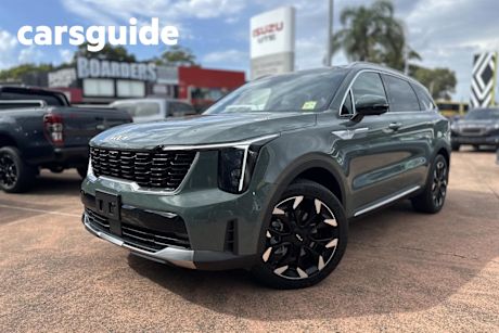 Green 2024 Kia Sorento Wagon GT-Line 7 Seat