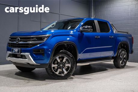 Blue 2023 Volkswagen Amarok Dual Cab Utility Style TDI600 4Motion