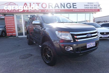 Grey 2014 Ford Ranger Ute Tray