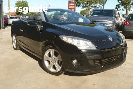 Black 2011 Renault Megane Cabriolet Dynamique