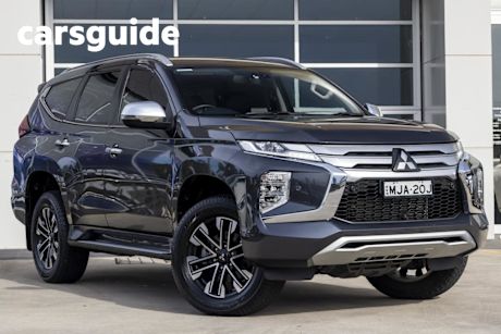 Grey 2022 Mitsubishi Pajero Sport Wagon Exceed (4WD) 7 Seat