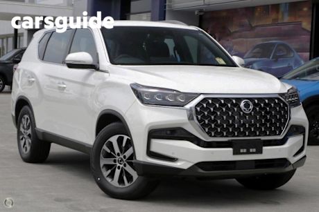 White 2023 Ssangyong Rexton Wagon Adventure (4WD)