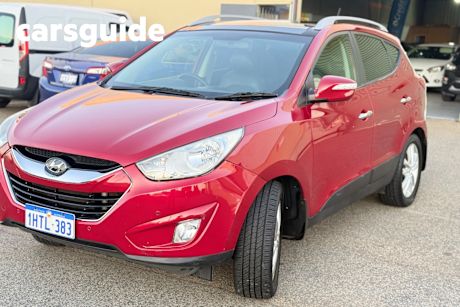 Red 2012 Hyundai IX35 Wagon Highlander (awd)
