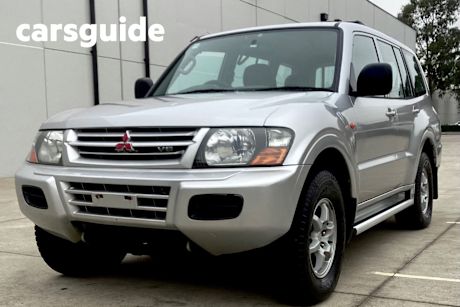 Silver 2002 Mitsubishi Pajero Wagon Commonwealth Games LTD ED