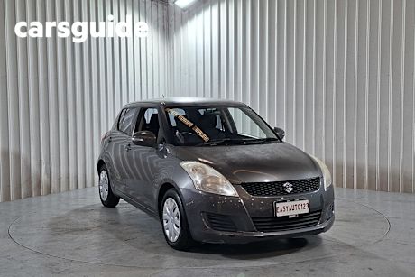 Grey 2012 Suzuki Swift Hatchback GL