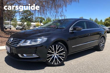 Black 2012 Volkswagen Passat Coupe Type 3CC 125TDI CC Coupe 4dr DSG 6sp 2.0DT [MY12]