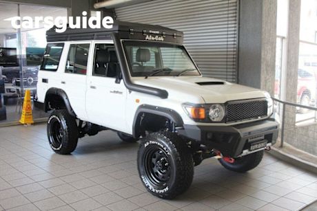 White 2016 Toyota Landcruiser Wagon Workmate (4X4)