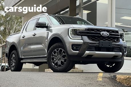 Silver 2024 Ford Ranger Double Cab Pick Up Wildtrak 2.0 (4X4)