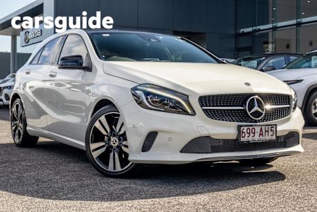 White 2017 Mercedes-Benz A180 Hatchback