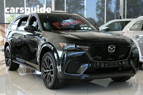 Black 2024 Mazda CX-70 Wagon D50e Skyactiv-Drive i-ACTIV AWD Azami