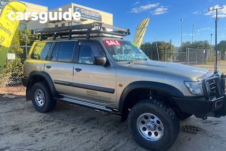 Gold 2002 Nissan Patrol Wagon ST (4X4)