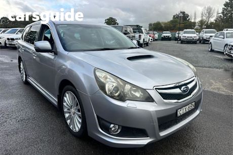 Silver 2012 Subaru Liberty Wagon 2.5I