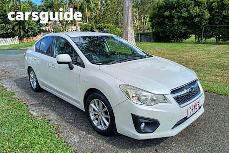 White 2012 Subaru Impreza Sedan 2.0I-L (awd)