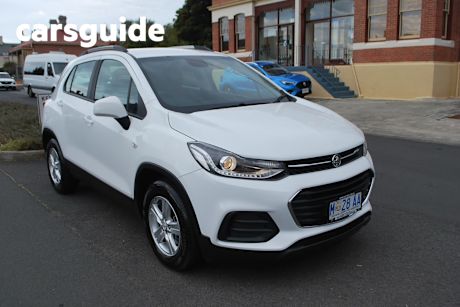 White 2017 Holden Trax Wagon LS