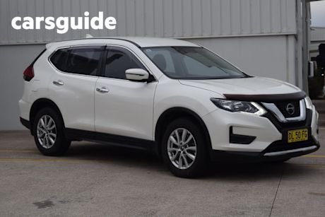 White 2021 Nissan X-Trail Wagon ST 7 Seat (2WD)