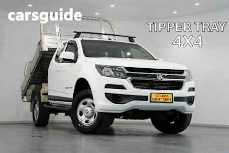 White 2019 Holden Colorado Space Cab Chassis LS (4X4)