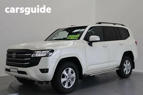 White 2023 Toyota Landcruiser Wagon LC300 GXL (4X4)