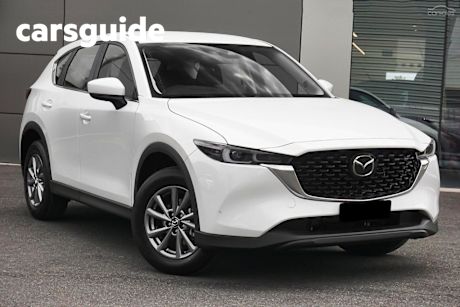 White 2025 Mazda CX-5 Wagon G25 Maxx Sport (fwd)