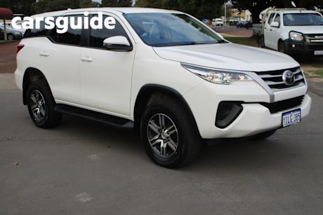 White 2020 Toyota Fortuner Wagon Gx