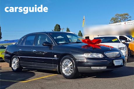 Black 2002 Holden Caprice Sedan