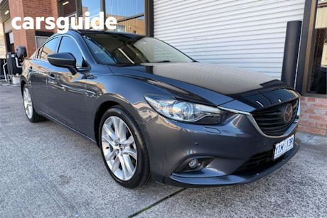 Grey 2013 Mazda 6 Sedan Atenza