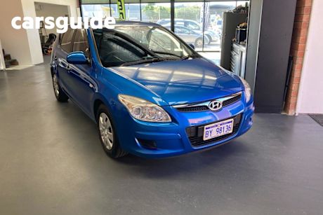 Blue 2010 Hyundai I30 Hatch SX 1.6 CRDi FD MY10