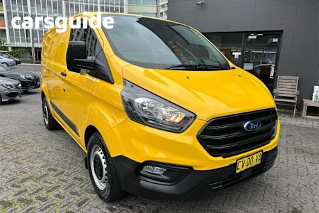 Yellow 2019 Ford Transit Custom Van 340S (swb)